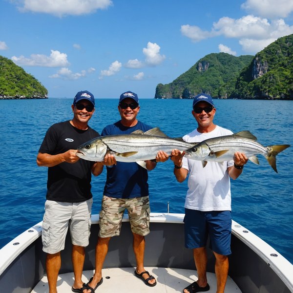 Quels sont les secrets pour une excursion de pêche en haute mer à Phuket, Thaïlande : équipements et guides ?
