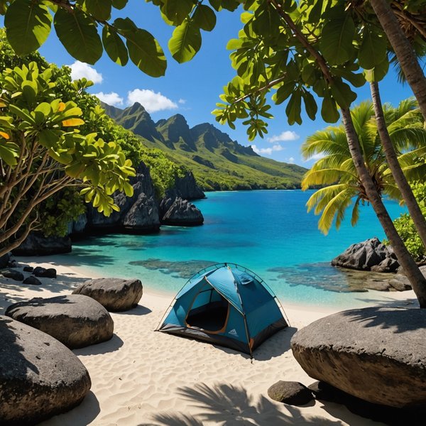 Comment organiser un camping pour une expédition de plongée en apnée en Polynésie?
