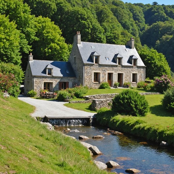 Où trouver une maison de vacances en Bretagne avec des cours de cuisine et des randonnées en montagne?