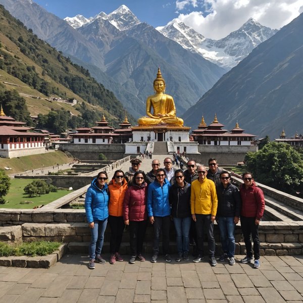 Comment organiser une visite des temples bouddhistes dans les montagnes de l'Himalaya, Népal ?